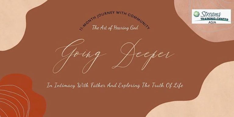 Going Deeper – The Art of Hearing God